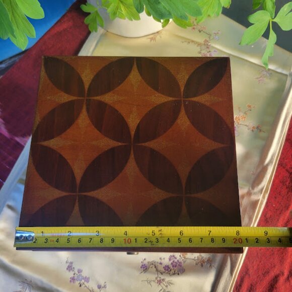 wood inlay Jewelry Box - Picture 8 of 11